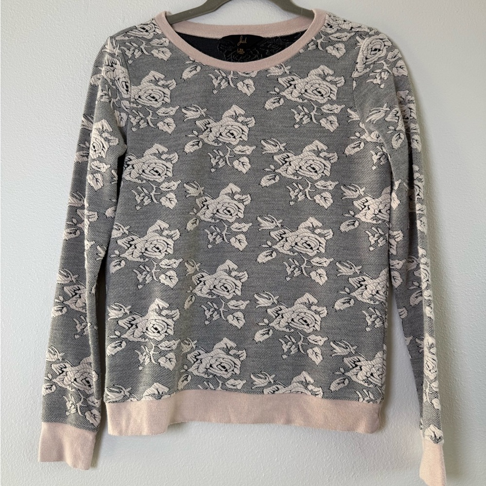 Soft, lightweight Jack floral sweater
